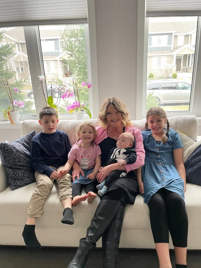 Shannon Gorman with her Grandchildren