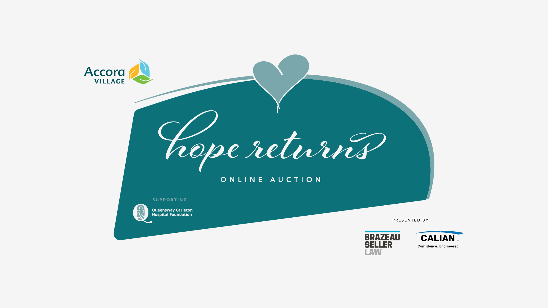 Hope Returns Campaign by Queensway Carlton Hospital Foundation Ottawa